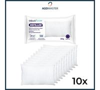 Ricarica deumidificatore ambiente 10 x 280 g universale umido AquaFloow Refiller