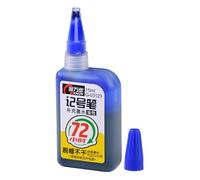 Ricarica di inchiostro permanente - Pennarello liquido ad alta densità 72H, formula colorata ad assorbimento rapido | Soluzione duratura ad asciugatura rapida per lavagna, poster, tessuto