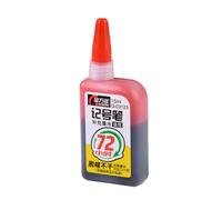 Ricarica di inchiostro permanente - Pennarello liquido ad alta densità 72H, formula colorata ad assorbimento rapido | Soluzione duratura ad asciugatura rapida per lavagna, poster, tessuto