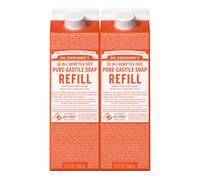 Ricarica di sapone liquido Pure-Castile del Dr. Bronner (Tea Tree, confezione da 2 da 32 oz)