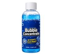Ricarica di soluzione di bolle, 100 ml, concentrato, a lunga durata | Compatibile con macchina universale, effetto iris, formula morbida, per divertimento all'aperto, cortile e famiglia