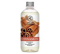 Ricarica Diffusore Ambiente Cannella - 500ml - Diffusore di Aromi con Olio Essenziale di Cannella - Bastoncini Profumati - Profumo Ambiente - Diffusore di Aromi - Fragranza a Lunga Durata