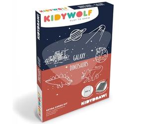 Ricarica disegni Kidydraw - Dinosauri e Galassia