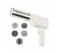 Ricarica elettrica automatica Senza fili Azionata manualmente Pasta Maker Taglierina Manuale Spaghetti Tagliatelle Pressa for pasta 3/5 stampi Per principianti e fai da te(5 Moulds)