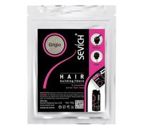 RICARICA Fibre Capelli Grigio 100g - Polvere Volumizzante Capelli per Nascondere la Caduta dei Capelli e la Calvizie - Fibre Cheratina per Capelli - Polvere per Capelli Uomo e Donna