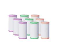 Ricarica for fotocamera istantanea for bambini, carta fotografica colorata con bordo, carta termica for stampa HD non adesiva for stampante per Terminale POS(9 Rolls Edge)