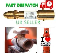 Ricarica Gas Propano Bottiglia LPG UK Riempimento Adattatore Punto Baionetta