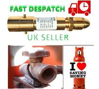 Ricarica Gas Propano Bottiglia LPG UK Riempimento Adattatore Punto Baionetta Di