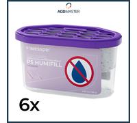 Ricarica idratante 6 x 400 ml profumo di lavanda Wessper P5 Humifill