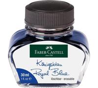 Faber-Castell Inchiostro in boccetta di vetro 30 ml Blu reale (etichetta in italiano non garantita)