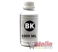 RICARICA INCHIOSTRO NERO 1 LITRO PER CARTUCCE HP EPSON CANON BROTHER LEXMARK