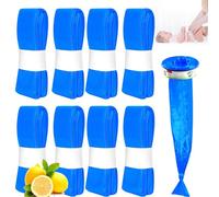 Ricarica Mangiapannolini,10 Pezzi Sacchetti Mangiapannolini con 7 Strati Protettivi Compatibili con Tommee Tippee + Twist & Click+ Litter Locker Ii (Blu)