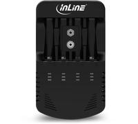 INL InLine® Caricabatterie NiCd, NiMH, AA, AAA, 9V