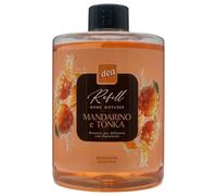 Ricarica Per Diffusore a Bastoncini Refill, Disponibile In Diverse Fragranze Corpose Ed Avvolgenti, Capaci Di Creare Sensazioni Olfattive Uniche 500ml (Unità, MANDARINO E TONKA)