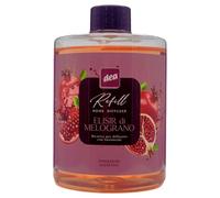 Ricarica Per Diffusore a Bastoncini Refill, Disponibile In Diverse Fragranze Corpose Ed Avvolgenti, Capaci Di Creare Sensazioni Olfattive Uniche 500ml (Unità, ELISIR DI MELOGRANO)