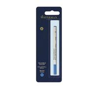Ricarica per penna Waterman, sfera a rullo da 0,7 mm, inchiostro fine e liscio c