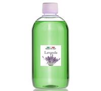 Ricarica profumo 500ml. in 25 fragranze per diffusore a bastoncini. Italy. Fiori Frutti Diffusore per ambienti 500 ml."Camomilla" (lavanda)