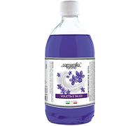 Ricarica profumo 500ml. in 25 fragranze per diffusore a bastoncini. Italy. Fiori Frutti Diffusore per ambienti 500 ml."Camomilla" (violetta e talco)