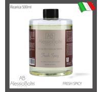 RICARICA PROFUMO AMBIENTE CASA PER DIFFUSORI BASTONCINI 500ML FRESH SPICY