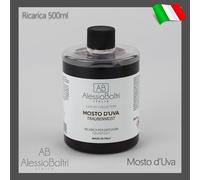 RICARICA PROFUMO AMBIENTE CASA PER DIFFUSORI BASTONCINI 500ML LUXURY MOSTO D'UVA
