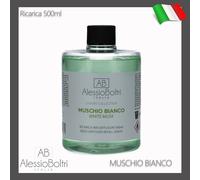 RICARICA PROFUMO AMBIENTE CASA PER DIFFUSORI BASTONCINI 500ML MUSCHIO BIANCO