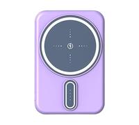 Ricarica rapida senza fili della batteria, stazione di ricarica magnetica senza fili, confezione magnetica senza fili, caricatore portatile da 10000 mAh, caricatore rapido per la ricarica