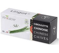 Lingot® Erba cipollina cinese BIO - Compatibile con Orti Interni Véritable® ed Exky® - Ricarica pronta all'uso - Substrato con Semi Integrati