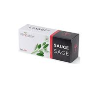 Véritable Lingot® Salvia BIO - Compatibile con Orti Interni Exky® - Ricarica pronta all'Uso - Substrato con Semi Integrati