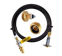 Ricarica Usa&au Propano Bottiglia Con Pol Adattatore & Dritto Mini Fill Valvole+