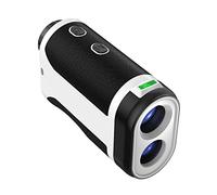 Ricarica USB Telemetro da golf ricaricabile 1000M 1200m con misuratore di distanza Slope NO/OFF(TOP Black,1500m)