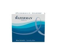 Ricarica Waterman S0110950 Blu 6 pezzi per penna stilografica