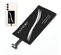 Ricarica Wireless USB C Qi Caricabatterie Ultrasottile,Super Veloce Qi Adattatore Ricarica Wireless Tipo C,Adattatore Induzione Caricatore Tipo C,Compatibile con Google Pixel,Samsung,Huawei,Sony,ecc