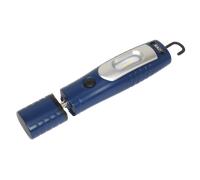 Ricaricabile 360° Ispezioni Luce 7 SMD & 3W SMD LED Blu Ioni di Litio - Sealey