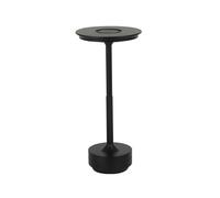 Ricaricabile Lampada da Tavolo Camelia 2,5W,250lm,Cct ,2700K-6000K,Nero,4Ah,