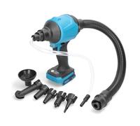 Ricaricabile Macchina For La Polvere D'Aria Al Litio Elettrico Cordless Gonfiatore Pulitore Polveri Aspirapolvere Ventilatore Adatto For Batteria 18V Molto Potente, Uno Strumento, Infiniti Usi