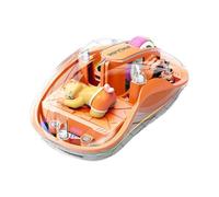 Ricaricabile Mouse Carino Bambola 3 Modalità Mause Con Display di Potere Laptop Bambini Compresse