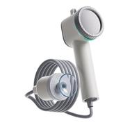 Ricaricabile portatile Electric Shower, 3 m Hose Campeggio Shower Head | Ricaricabile portatile elettrico campeggio shower with 3 mm hose, booster pump, and suction mount for travel, RVs