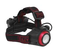 Ricaricabile Testa Torcia 5W Pannocchia LED Auto-Sensor - Sealey HT111R Nuovo