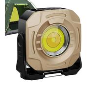 Ricaricabile Work Light, 360° Rotatable Portable Light, Waterproof Adjustable Lighting Tool, LED Flood Lamp, Hands- Design for Building, t 9,8 x 9,3 x 4 cm