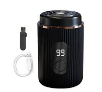 ricaricabili da viaggio, elettrici portatili,elettrici Tagliabarba portatile ricaricabile a LED - per il viso Cordless Lavabili Accessori da uomo da viaggio