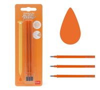 Ricariche cancellabili per penne in gel Legami, colore arancione, confezione da 3 (REFEP0011)