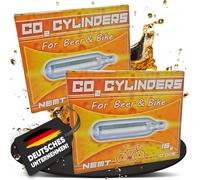 Ricariche Di CO2 per Spillatore Di Birra Professionale Biermaxx, 20 Pz Da 16 G
