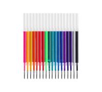 Ricariche di inchiostro gel luccicante per penna da 1,0 mm, colori assortiti per diari, agenda, disegno, schizzi, scrapbooking e prendere appunti, ricariche per penne gel scintillanti