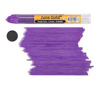 Ricariche di piombo June Gold 36 viola da 2,0 mm, spessore spesso per lui