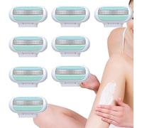 Ricariche di ricambio per lamette compatibili con Gillette Venus Extra Smooth, bordo a 3 strati, confezione da 8