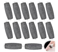 Ricariche di ricambio per testine a rullo compatibili con lima elettronica Scholl Callus Remover per piedi, ricarica extra grossolana, rimozione della pelle dura, per donne e uomini, nero (14)