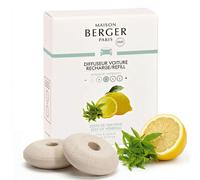 RICARICHE DIFFUSORE AUTO PROFUMO ZESTE VERVEINE 2 PEZZI REFILL PROFUMATORE AUTO