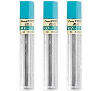 Ricariche Per Matita Meccanica Pentel Super 0,7mm 3 Tubi Per Grado 36 Ricariche