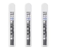 Ricariche Per Matita Meccanica Uni-Ball Nano 0,5mm 3 Tubetti Per Grado