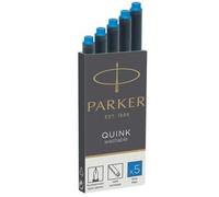 Ricariche Per Penna A Inchiostro Parker Quink Lavabile Blu X 5 Cartucce X2